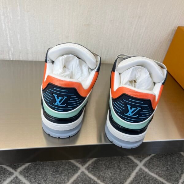 Correct version 💯 original single ruthless goods LV trainer 2024 runway couple new sneakers - Image 9