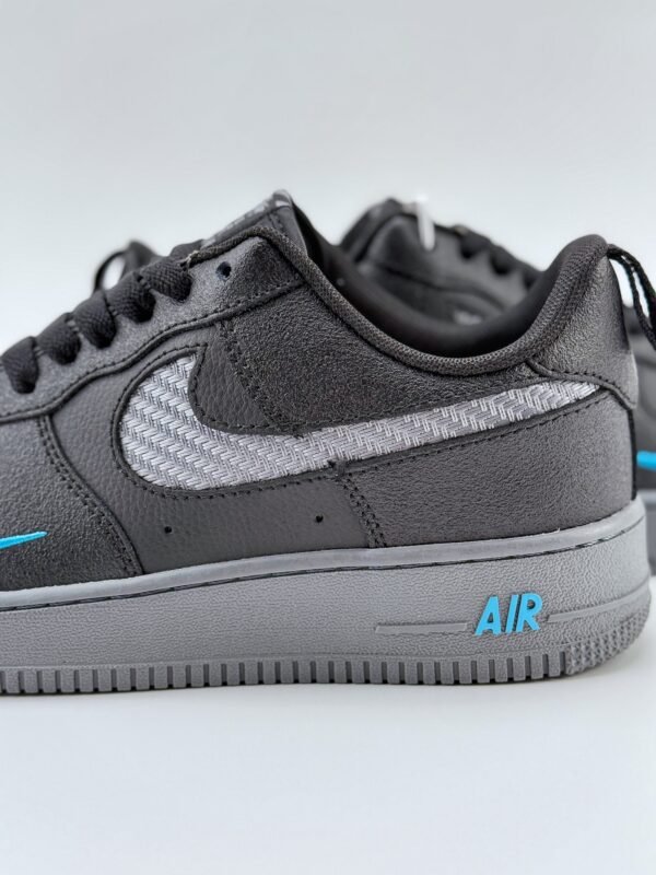 Nike Air Force 1 Low 07 Black Blue - Image 10