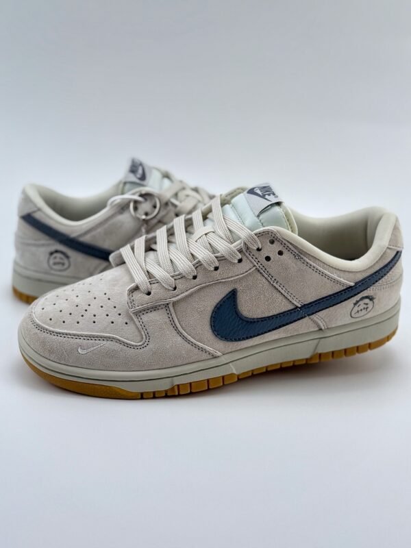 Nike SB Dunk Low x Travis Scott Flip Flop Grey Blue