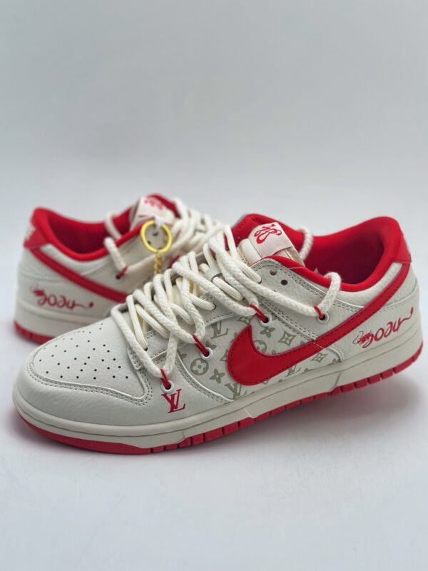Nike SB Dunk Low x Louis Vuitton China Red Limited Edition Straps