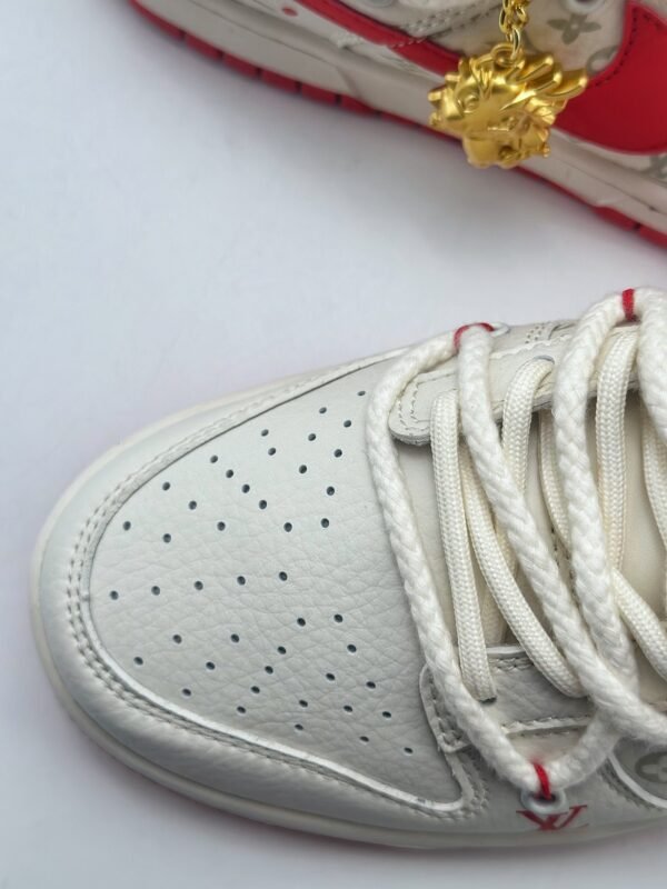 Nike SB Dunk Low x Louis Vuitton China Red Limited Edition Straps - Image 9