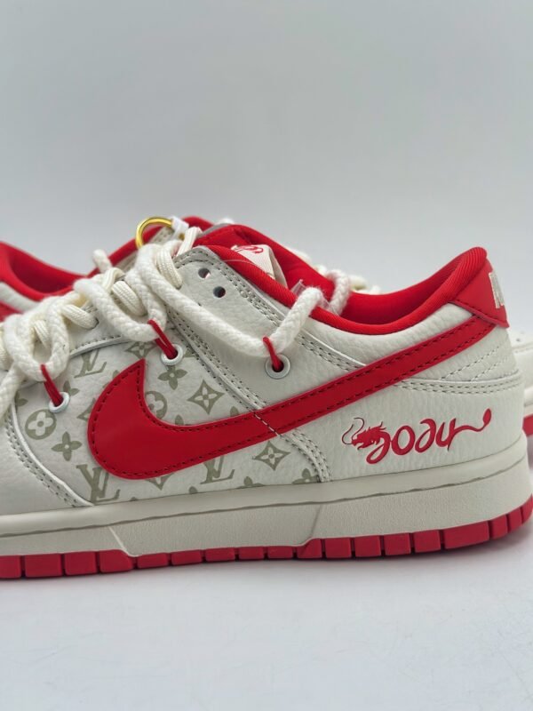 Nike SB Dunk Low x Louis Vuitton China Red Limited Edition Straps - Image 10