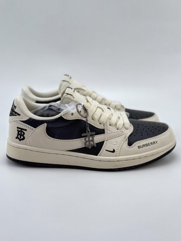 Travis Scott x Nike Air Jordan 1 Low x BURBERRY - Image 5