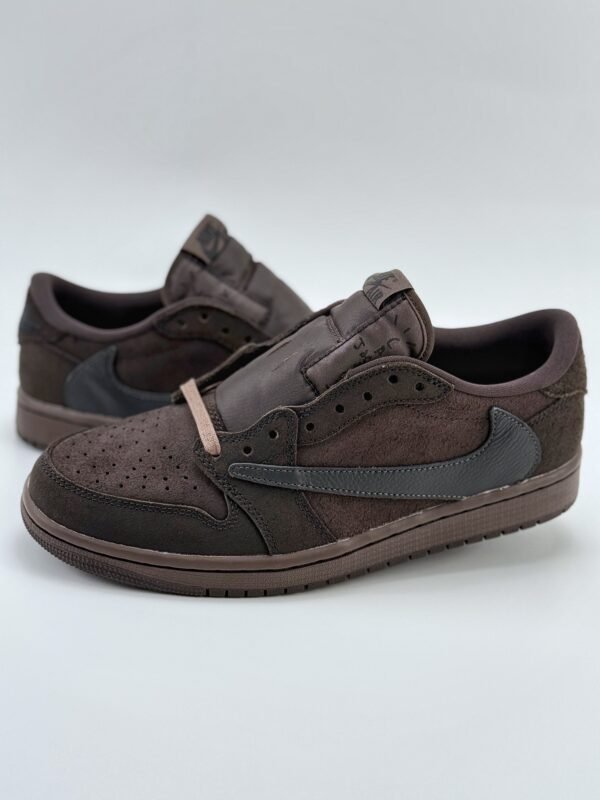 Air Jordan 1 Low x Travis Scott “Velvet Brown” Black Brown