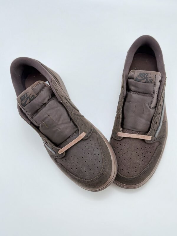 Air Jordan 1 Low x Travis Scott “Velvet Brown” Black Brown - Image 3