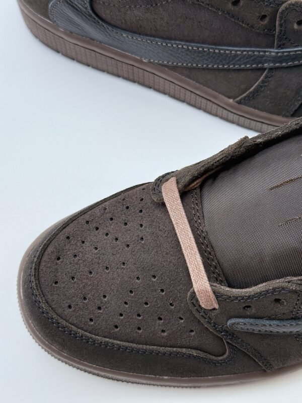 Air Jordan 1 Low x Travis Scott “Velvet Brown” Black Brown - Image 9