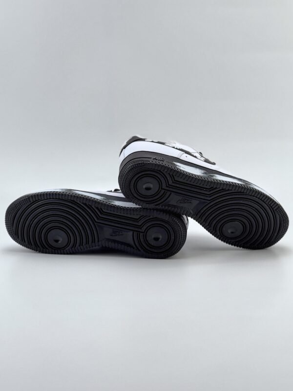 Nike Air Force 1 Low 07 Triple Labs Little Daisy White Black - Image 7