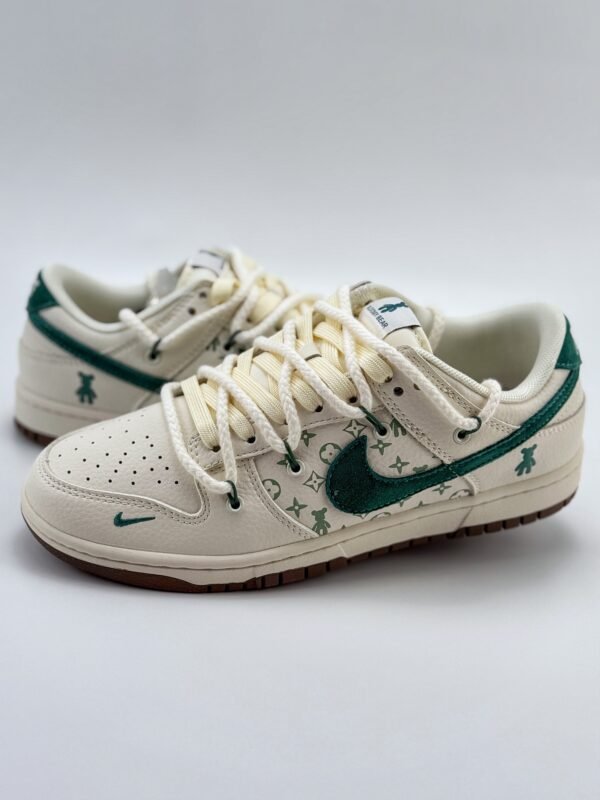Nike SB Dunk Low x Louis Vuitton White Green