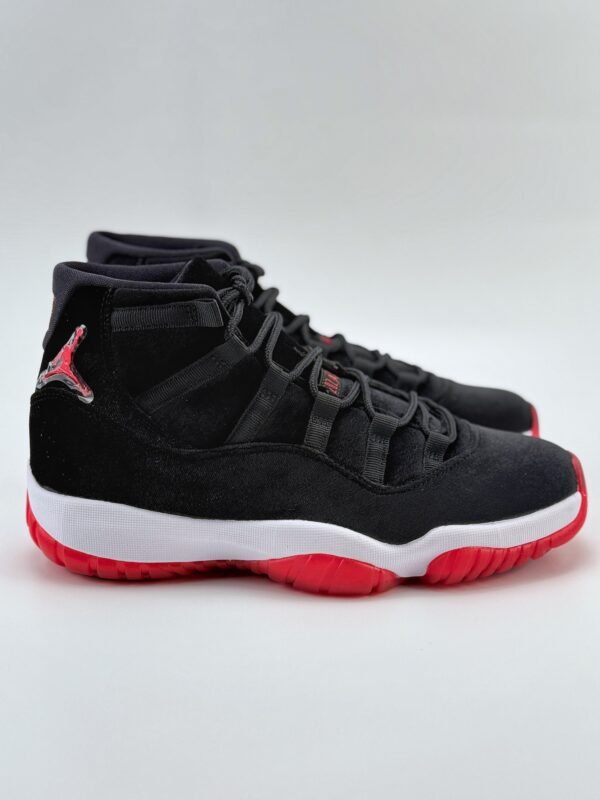 Air Jordan 11 High WMNS Black Red - Image 5