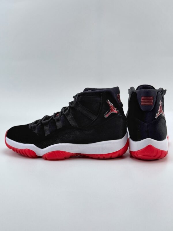 Air Jordan 11 High WMNS Black Red - Image 6