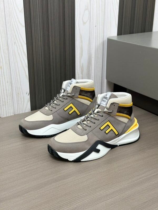 Fendi Men's Sneakers Yellow