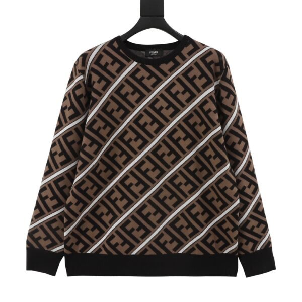 Fendi 24Fw FF all-over print jacquard sweater
