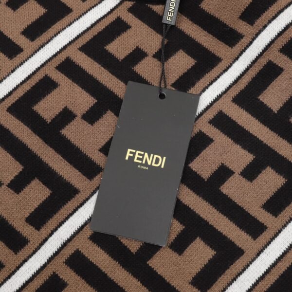 Fendi 24Fw FF all-over print jacquard sweater - Image 6