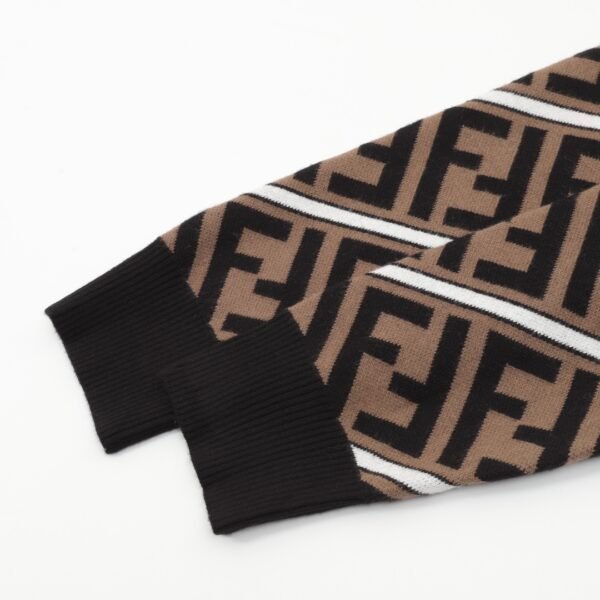 Fendi 24Fw FF all-over print jacquard sweater - Image 9