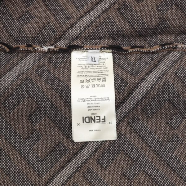 Fendi 24Fw FF all-over print jacquard sweater - Image 10