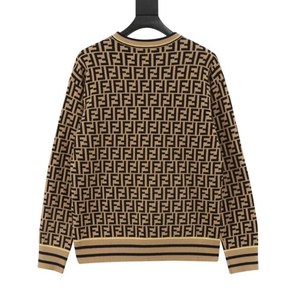 Fendi 24Fw FF all-over print jacquard sweater - Image 3