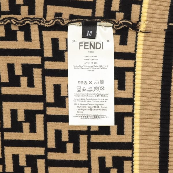 Fendi 24Fw FF all-over print jacquard sweater - Image 10