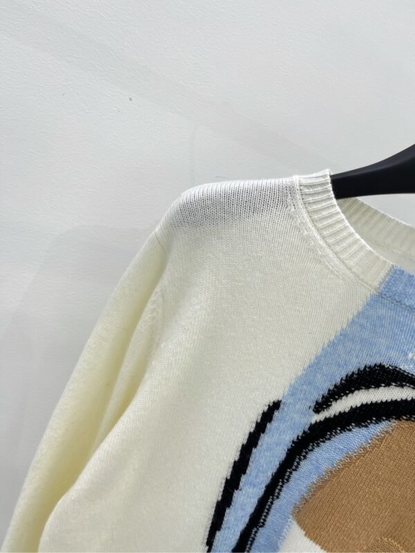 ERDOS 💥High-end quality guarantee👍🏻Exclusive first 💰💯Overseas original single💯[ER Art Portrait Jacquard Wool Sweater] - Image 2
