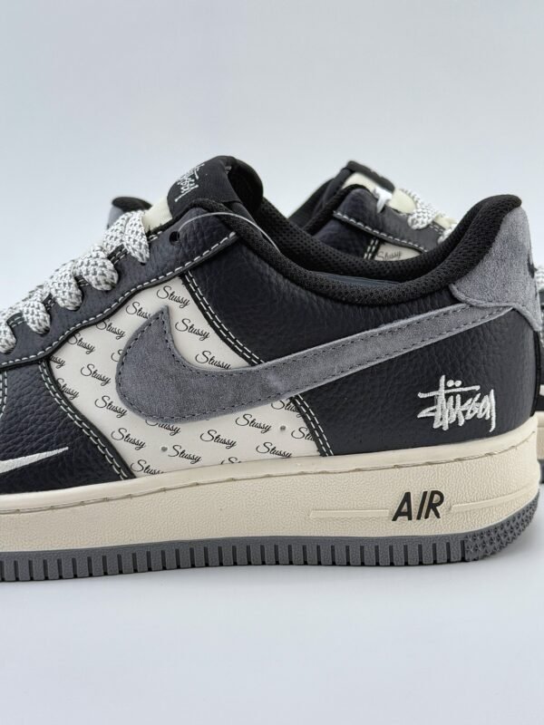 Nike Air Force 1 Low 07 x Stussy Black and White - Image 10