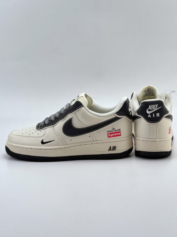 Nike Air Force 1 Low 07 x Supreme x Stone Island - Image 6