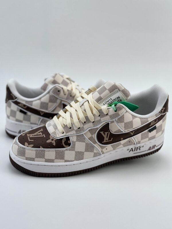 Nike Air Force 1 Low 07 x Louis Vuitton White Brown