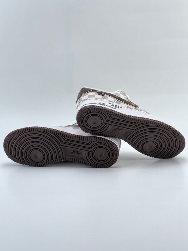 Nike Air Force 1 Low 07 x Louis Vuitton White Brown - Image 7