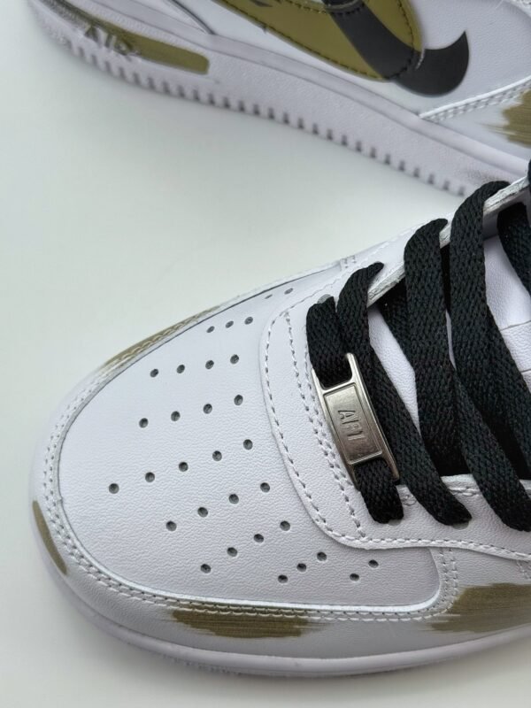 Nike Air Force 1 Mid 07 featured graffiti broken time triple hook white green - Image 8
