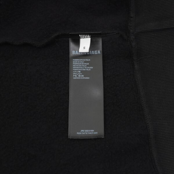 Balenciaga Double B Bitcoin Drilling Padded Hooded Sweatshirt - Image 2