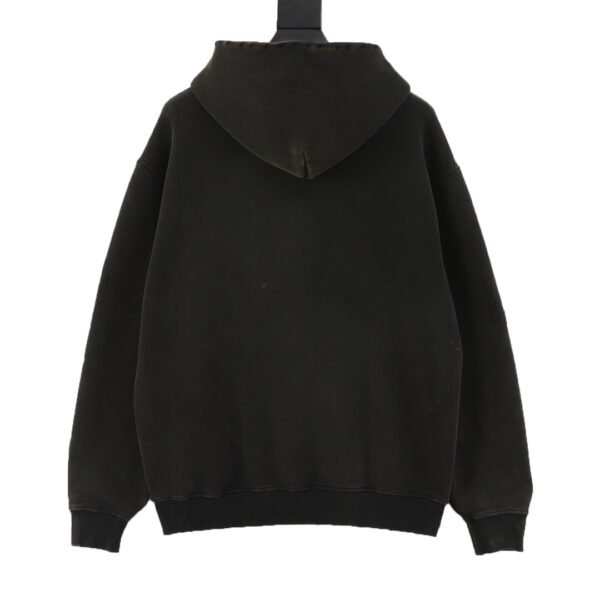 Balenciaga/Parisian family Crown diamond padded hooded sweatshirt - Image 7