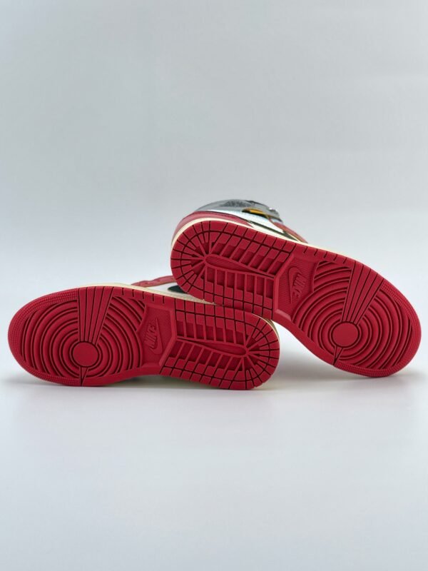 Air Jordan 1 Retro High x Union LA “Chicago Shadow” White Gray Red - Image 7