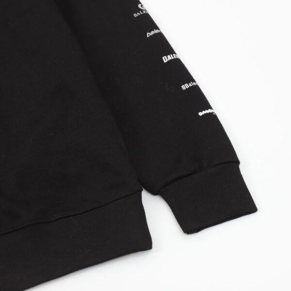 Balenciaga Classic all-over logo collection print crew neck sweater - Image 10