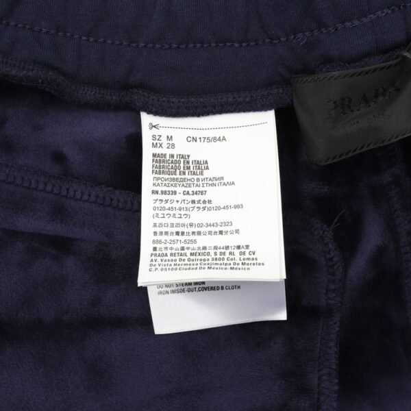 Prada Triangle label red trim padded pants - Image 2