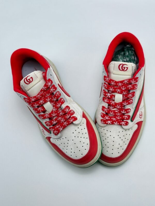 Travis Scott x Nike Air Jordan 1 Low x GUCCI Air Jordan 1 Low Reverse Gray - Image 3
