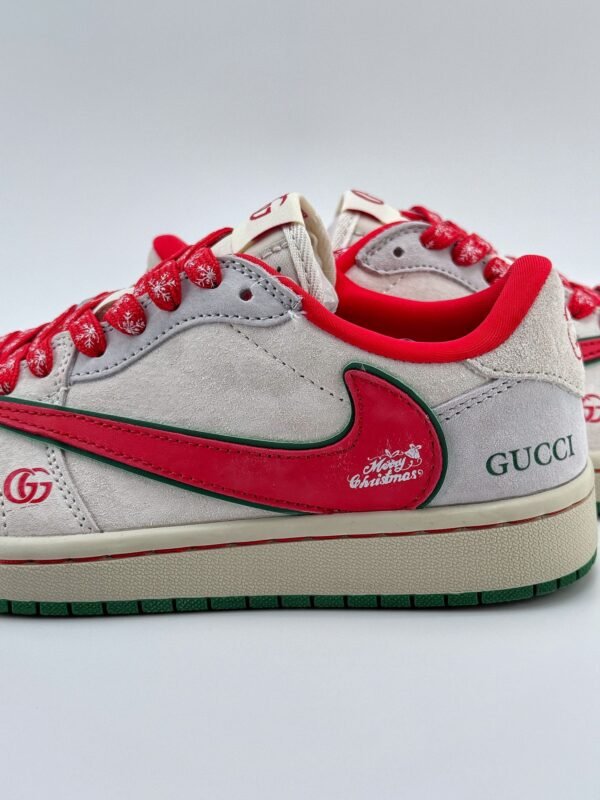 Travis Scott x Nike Air Jordan 1 Low x GUCCI Air Jordan 1 Low Reverse Gray - Image 10