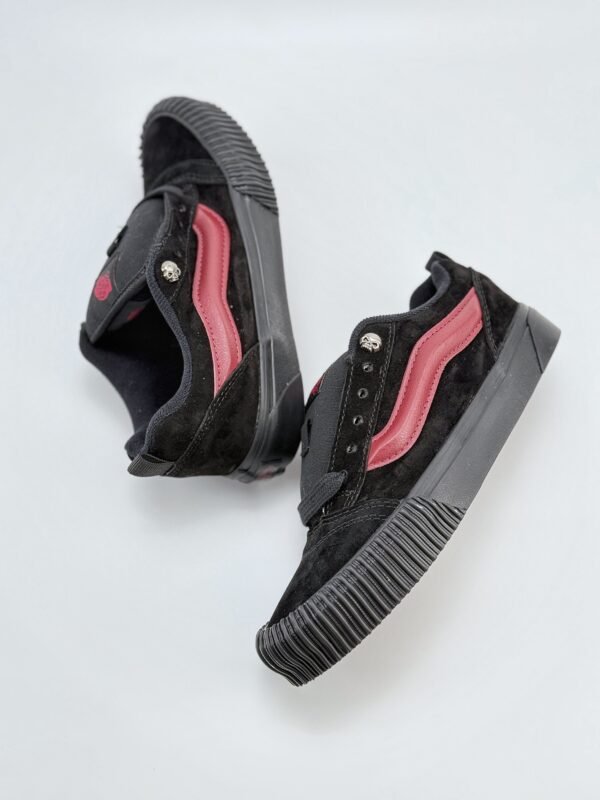 Vans knu skool Day of the Dead Burgundy Black - Image 4