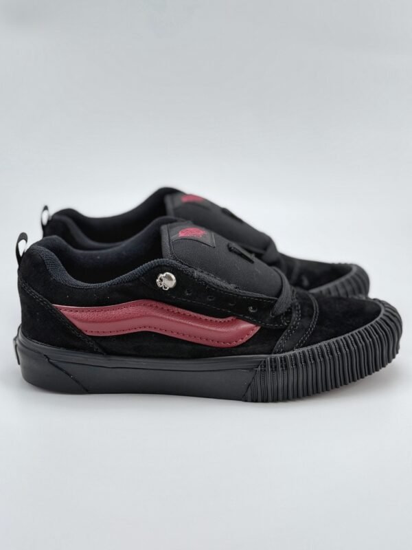Vans knu skool Day of the Dead Burgundy Black - Image 5