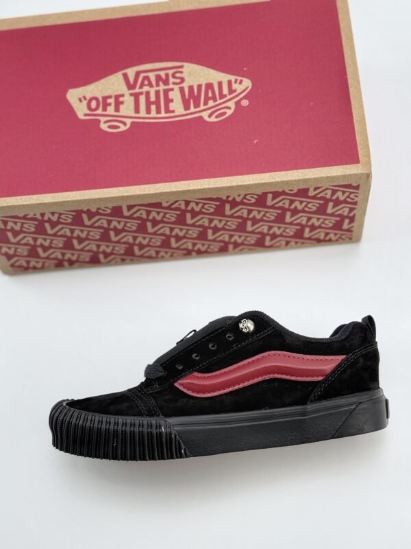 Vans knu skool Day of the Dead Burgundy Black - Image 8
