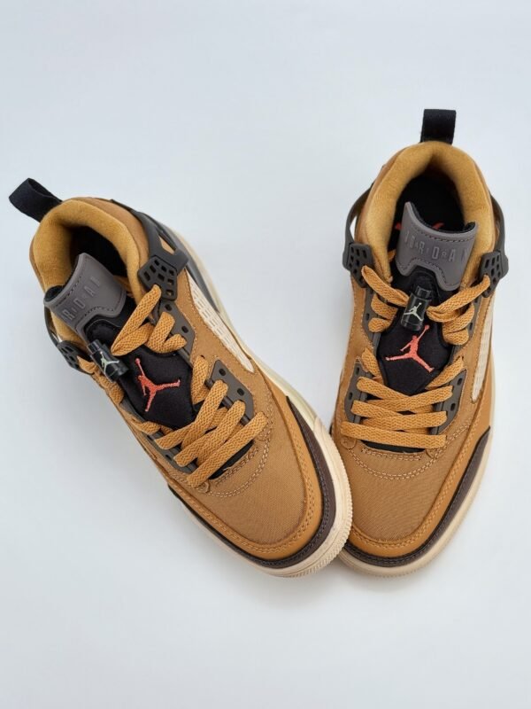 Air Jordan Spikize LOW Yellow Brown - Image 3