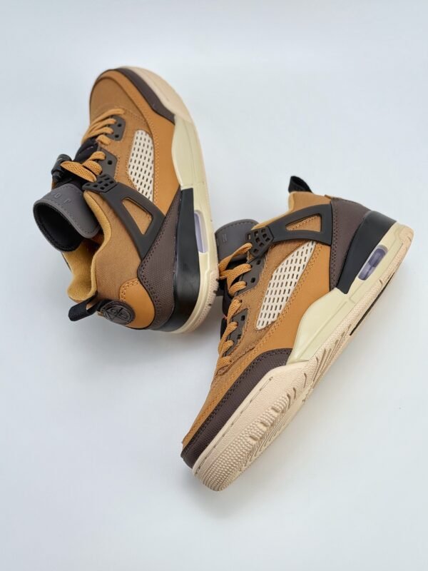 Air Jordan Spikize LOW Yellow Brown - Image 4