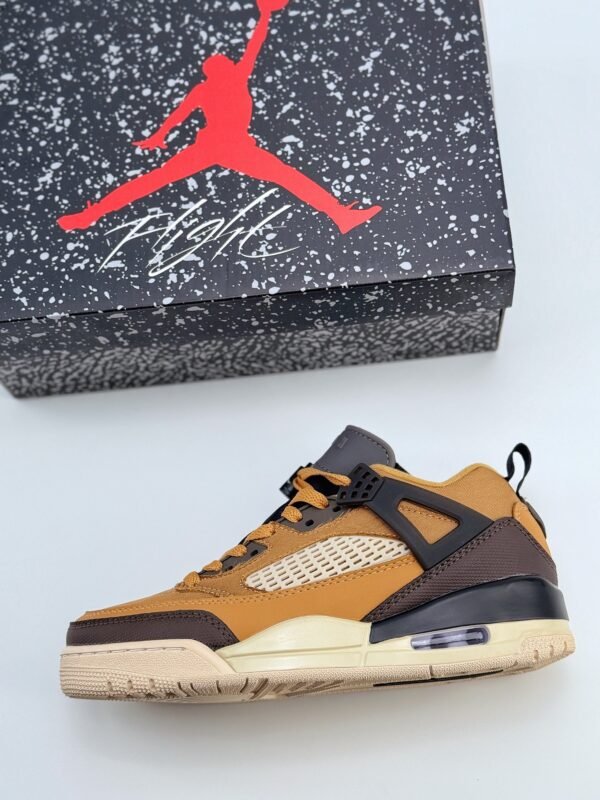 Air Jordan Spikize LOW Yellow Brown - Image 8