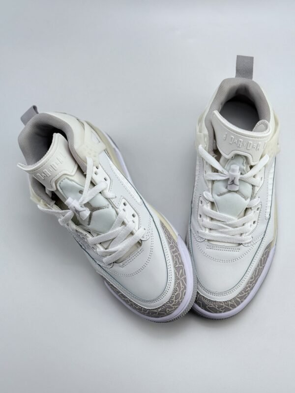 Air Jordan Spikize LOW White Gray - Image 3