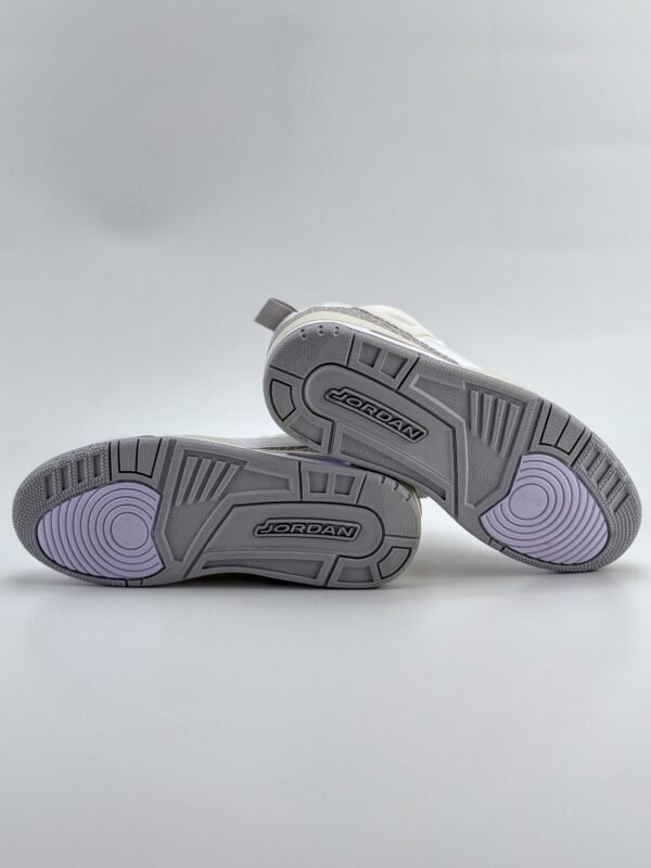 Air Jordan Spikize LOW White Gray - Image 7