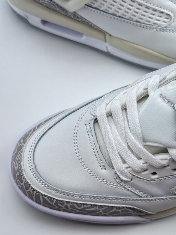 Air Jordan Spikize LOW White Gray - Image 9
