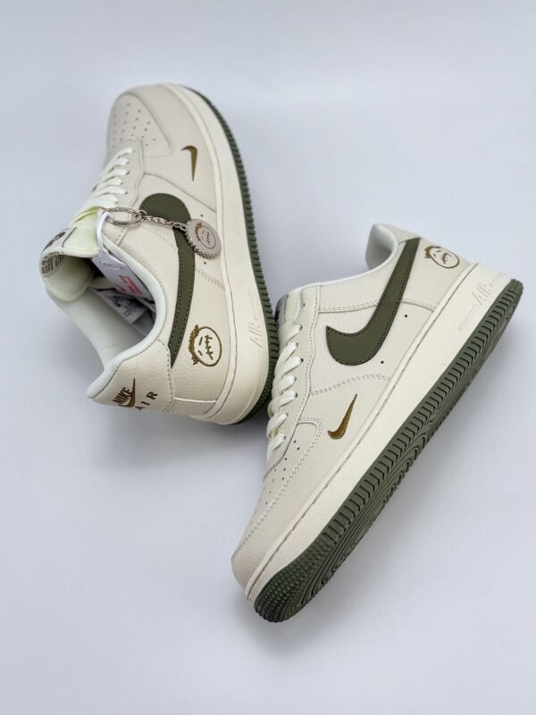 Nike Air Force 1 Low 07 x Travis Scott Beige Green - Image 4