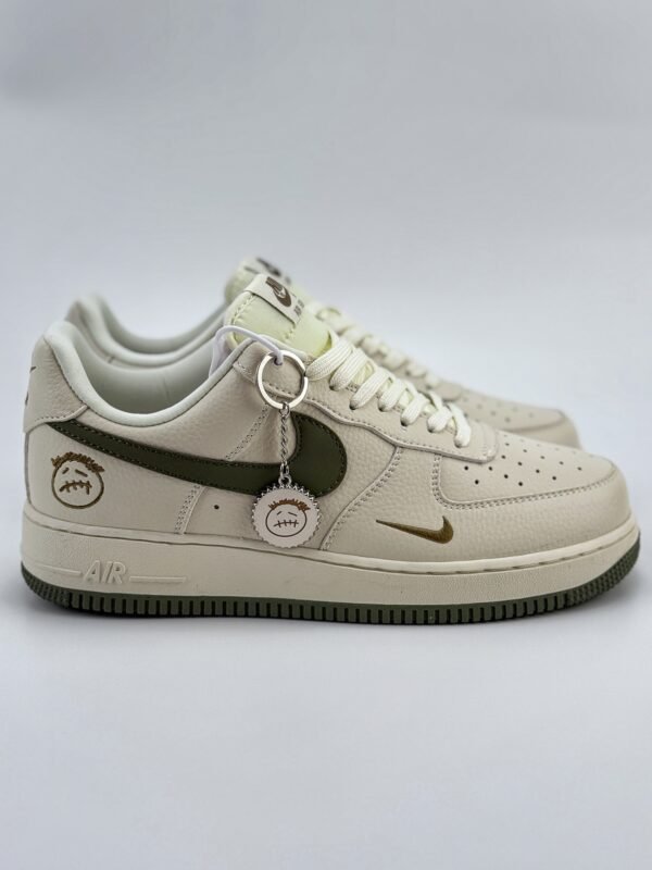 Nike Air Force 1 Low 07 x Travis Scott Beige Green - Image 5