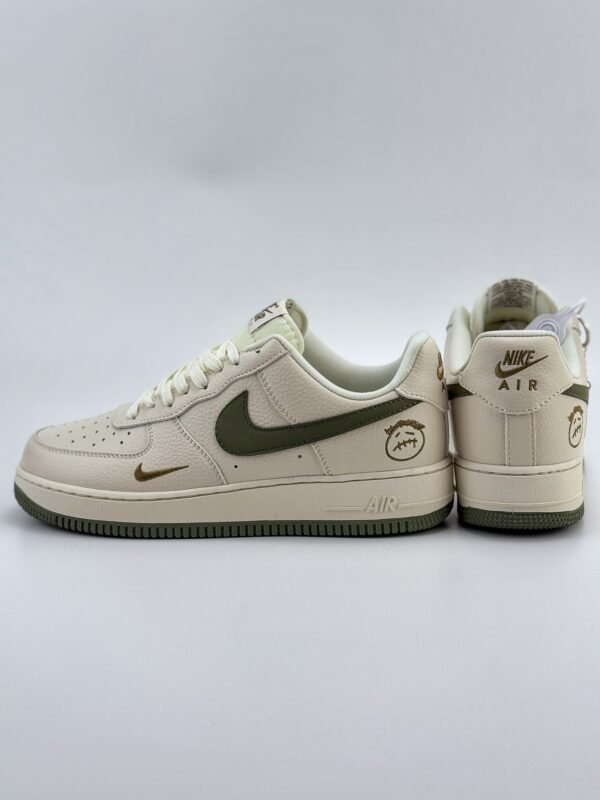 Nike Air Force 1 Low 07 x Travis Scott Beige Green - Image 6