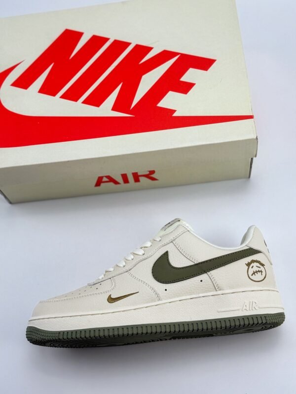 Nike Air Force 1 Low 07 x Travis Scott Beige Green - Image 8