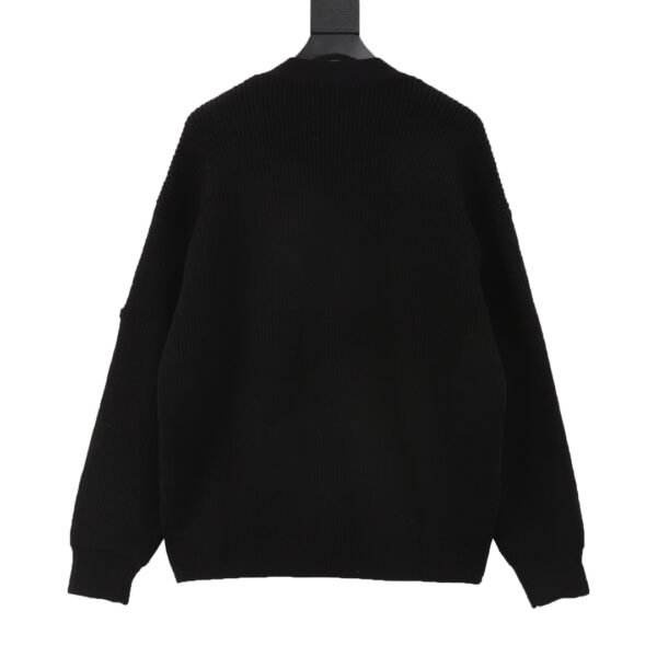 Balenciaga 24FW Cufflinks Knit Cardigan Sweater - Image 8
