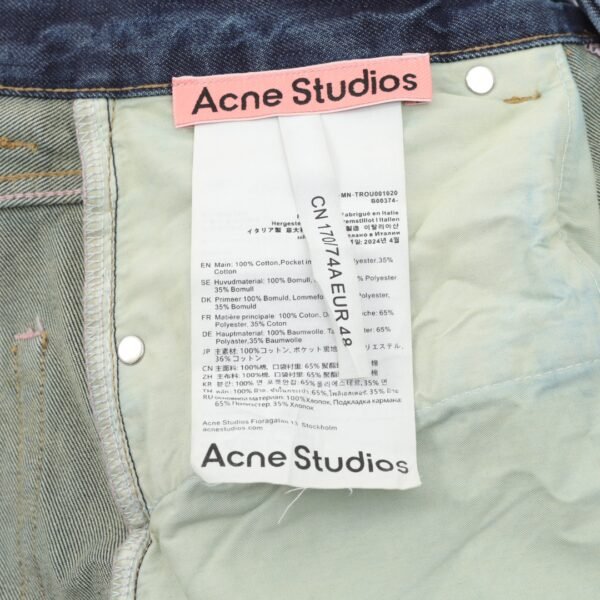 Acne studios 24ss high street vintage washed blue jeans - Image 6