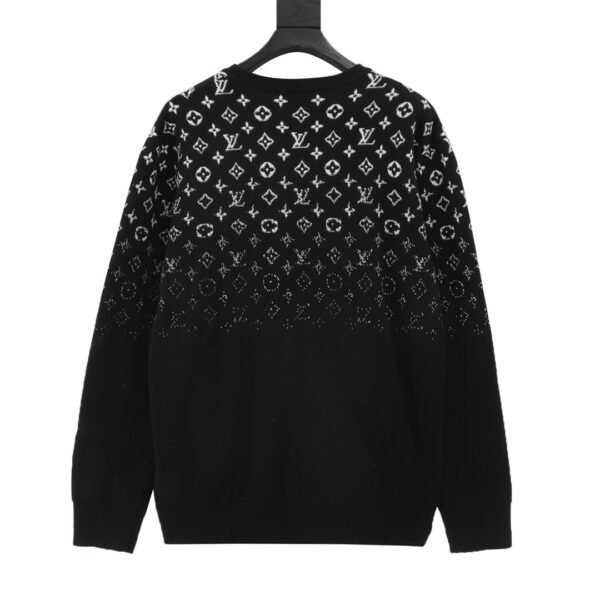 Louis Vuitton LV 24FW starry sky gradient all-over print sweater. - Image 6